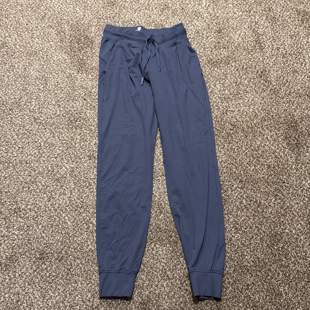 Navy Free Spirit Rebellion Jogger Pants